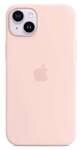 Apple Original iPhone 14 Plus Silikon Case mit MagSafe Kalkrosa