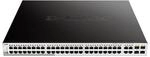 D-Link DGS-1210-52MP/E Smart Managed PoE Switch (48x Gbit, 4x SFP)