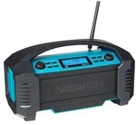 Medion MD 43320 DAB+ Baustellen-Radio blau / schwarz