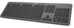 Hama 00182611 Tastatur KW-700, kabellos Anthrazit/Schwarz QWERTZ DE