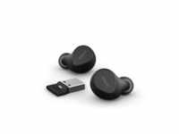 Jabra Evolve2 Buds USB-A MS Wireless In-Ear-Kopfhörer schwarz