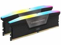 Corsair Vengeance RGB 64GB DDR5-6000 Kit (2x 32GB), CL40, schwarz