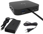 i-tec USB-C Dual Displayport Docking Station &ndash; 4K-Aufl&ouml;sung, 1x HDMI, 2x DP,...