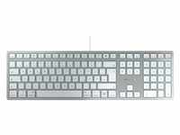 Cherry KC 6000C für Mac USB-C Tastatur US-Layout silber