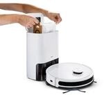 MEDION MD 11415 X20 Laser Saugroboter mit Absaugstation, wei&szlig;/schwarz