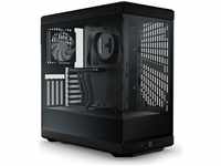 HYTE Y40 Black ATX Midi Tower Gaming Gehäuse schwarz, Seitenfenster