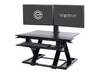 Ergotron WorkFit-TX Ergonomischer Schreibtischaufsatz schwarz 33-467-921