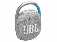 JBL Clip 4 ECO Tragbarer Bluetooth-Lautsprecher wasserdicht nach IP67 silber
