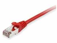 EQUIP 606502 Cat.6A S/FTP Patchkabel, 0.5m, Rot
