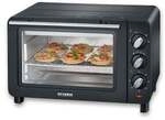 Severin TO 2042 Back und Toastofen 1200W schwarz