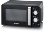 Severin MW 7886 Mikrowelle Solo ca. 700 W, ca. 17 Liter, schwarz