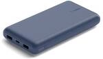 Belkin BOOST CHARGE Powerbank, 20.000mAh, 15W Power Delivery, blau