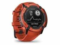 Garmin INSTINCT 2X Solar Multisport-Smartwatch rot