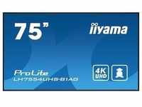 iiyama LH7554UHS-B1AG 189cm (75") 4K UHD IPS Digital Signage Monitor HDMI/DP/DVI