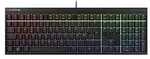 Cherry MX Board 2.0S kabelgebundene Gaming Tastatur schwarz DE Layout braun
