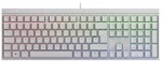 Cherry MX Board 2.0S kabelgebundene Gaming Tastatur wei&szlig; DE Layout braun