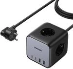 UGREEN Nexode CD268 DigiNest 7-in-1 65W Desktop Charger Steckdosenw&uuml;rfel 2x USB-C 2x