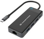 Conceptronic DONN14G 7-in-1 USB 3.2 Gen 1 Dockingstation