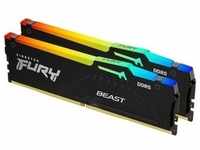 64GB (2x32GB) KINGSTON DIMM FURY Beast RGB DDR5-6000 CL36 RAM Arbeitsspeicher