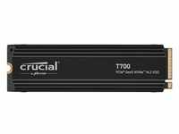 Crucial T700 NVMe SSD 2 TB M.2 2280 PCIe 5.0 mit Kühlkörper