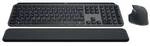 Logitech MX Keys S Combo Grafit, Kabellose Maus-Tastaturkombination, Bluetooth, Logi