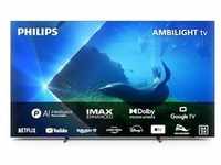Philips 55OLED808 138cm 55" 4K OLED 120 Hz Ambilight Google Smart TV Fernseher
