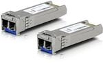 Ubiquiti SFP+ Singlemode-Duplex-Glasfaser Transceiver Module 10G - 10000m 2er