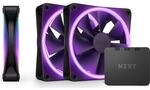 NZXT F120 RGB DUO Geh&auml;usel&uuml;fter 120 mm Schwarz 3er mit Controller