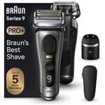 Braun Series 9 Pro+ 9575cc Wet & Dry, Folienschaber, Metallisch, Akku, Lithium-Ion