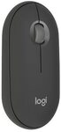 Logitech Pebble Mouse 2 M350S Grafit - Bluetooth (3x Easy-Switch), 4000 DPI,