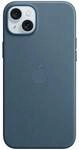 Apple Original iPhone 15 Plus Feingewebe Case mit MagSafe - Pazifikblau