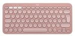 Logitech Pebble Keys 2 K380S Rosa - Minimalistische kabellose Tastatur
