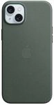 Apple Original iPhone 15 Plus Feingewebe Case mit MagSafe - Immergr&uuml;n