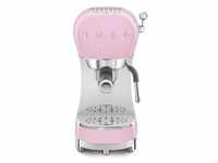 SMEG ECF02PKEU 50s Style Espresso-Kaffemaschine Cadillac Pink