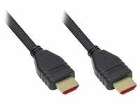 Good Connections HDMI 2.1 Kabel 8K @ 60Hz Kupfer schwarz 0,5m