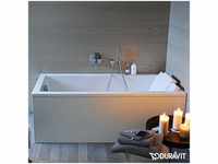 Duravit Starck Rechteck-Badewanne, Einbau L: 170 B: 75 weiß 700335000000000