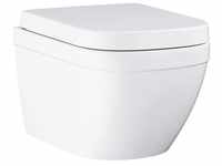 Grohe Euro Keramik Wand-Tiefspül-WC Set, mit WC-Sitz L: 54 B: 37.4 weiß...