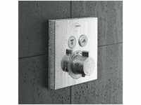 hansgrohe ShowerSelect Thermostat Unterputz für 2 Verbraucher chrom 15763000