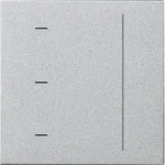 Gira 536526 S3000 Touchaufsatz, System 55, Farbe alu