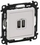 Legrand 753112 USB-Ladesteckdose 2-fach SK