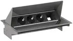 Bachmann 900.400 CONEO Set, 3 Schutzkontaktsteckdosen (erh&ouml;hter Ber&uuml;hrungsschutz),