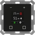 MDT SCN-RTR55S06.01 KNX Raumtemperaturregler Smart 55, Schwarz matt