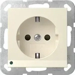 Gira 417001 Schutzkontakt-Steckdose LED-Leuchte mit erh&ouml;htem Ber&uuml;hrungsschutz