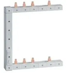 Hager KCF563L Phasenschiene senkrecht 4-polig 2-reihig links, 125mm