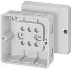Hensel DE9340 Kabelabzweigkasten IP55, 98 x 98 x 52 mm, ohne Klemmen