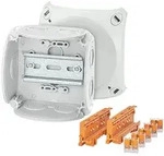 Hensel DK 0404 W Kabelabzweigkasten mit Steckklemmen 0,75 - 4mm2