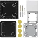 Gira 823103 Montageset EnOcean Funk Wandsender 1-fach, System 55, reinwei&szlig; gl&auml;nzend