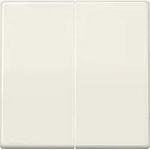 Jung AS591-5 Wippe 2-fach, Duroplast, Serie AS, wei&szlig; (ivory)