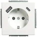 Busch-Jaeger 20 EUCB2USBAC-884 Schutzkontakt-/USB-A+C Steckdose Safety+, mit