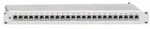 Rutenbeck 236101100 Patchpanel PP-Cat.6A, 24xRJ45